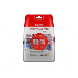 Χαρτί Canon 4x6 Photo Paper (PP-201 50 sheets) + CLI-571 BK/C/M/Y Photo Value Pack (0386C006)