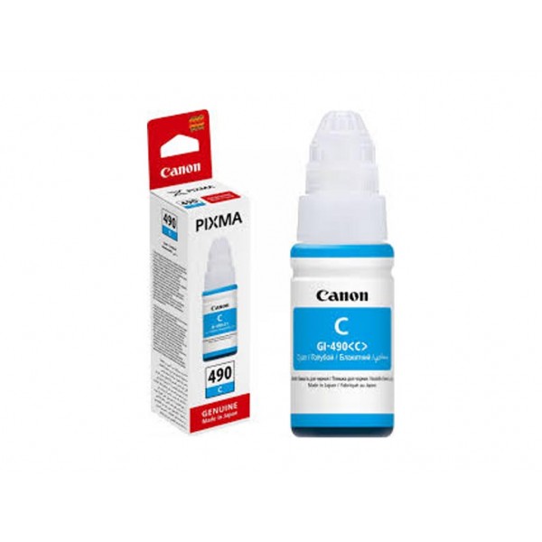 Ink Canon GI-490C Cyan 6000 pgs (0664C001)