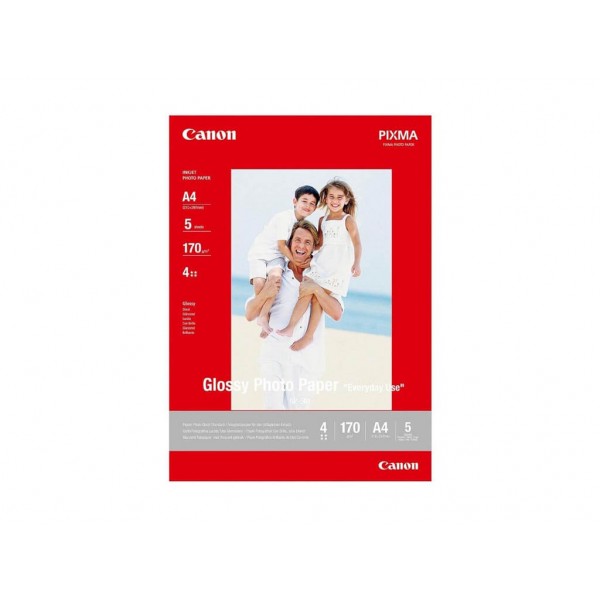 Χαρτί Canon GP-501 Everyday Use A4 210gr/m² 5 sheets (0775B076)