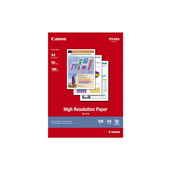 Paper Box Canon HR-101N High Resolution A4 106gr/m² 50 sheets (1033A002)