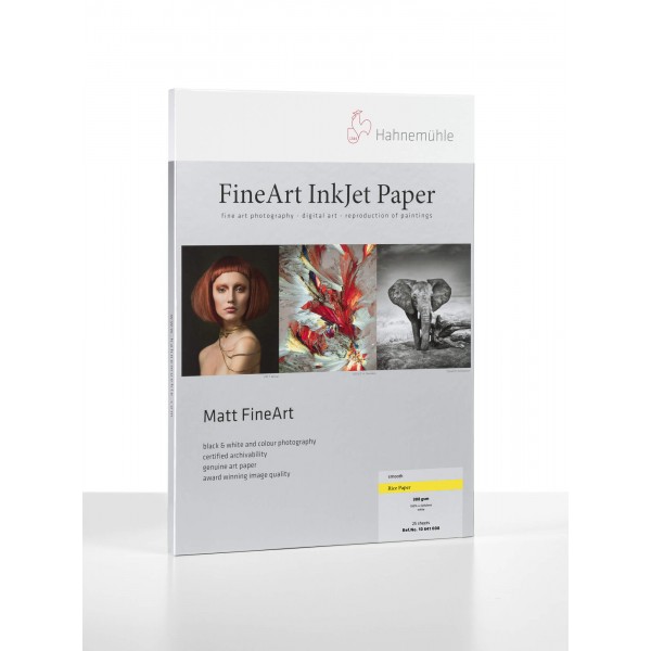 Paper Box Hahnemühle Matt FineArt Smooth Rice Paper A4 25 sheets sheets 100 gr/m² (10641008)
