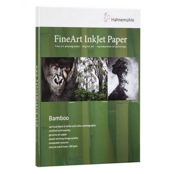 Paper Box Hahnemühle Natural Line Bamboo A2 25 sheets 290 gr/m² (10641608)
