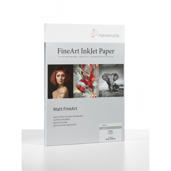 Paper Box Hahnemühle Matt FineArt Textured Torchon A2 25 sheets 285 gr/m² (10641632)