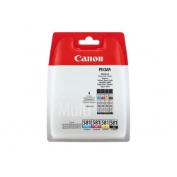Μελάνι Canon CLI-581MPK Multipack BK/C/M/Y (2103C004)