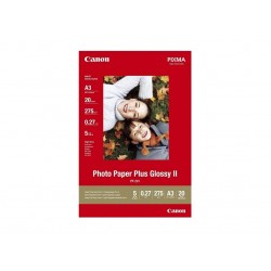 Paper Box Canon PP-201 Photo Paper Plus ΙΙ A3 275gr/m² 20 sheets (2311B020)