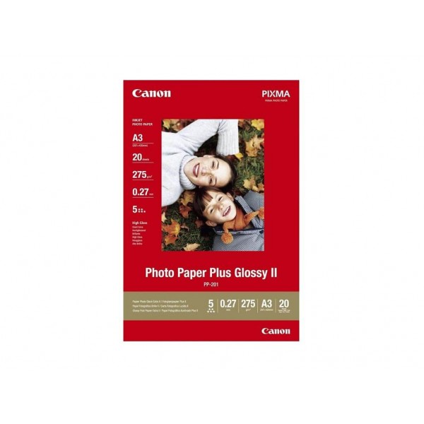 Χαρτί Canon PP-201 Photo Paper Plus ΙΙ A3 275gr/m² 20 sheets (2311B020)