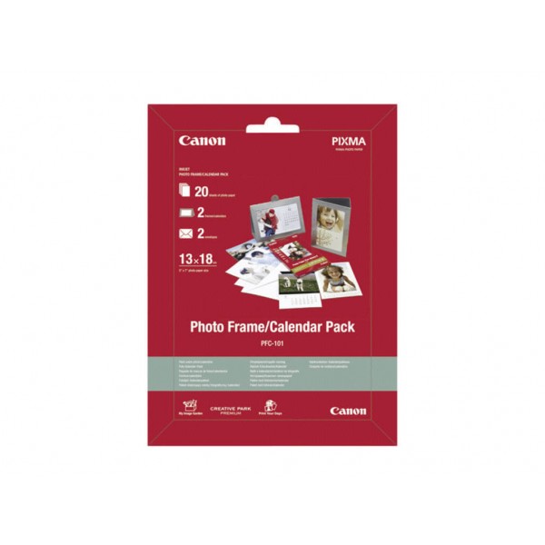 Paper Box Canon PFC-101 Calendar Pack 13x18 275gr/m² 20 sheets (2311B054)