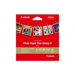 Paper Box Canon PP-201 Photo Paper Plus ΙΙ 13x13 265gr/m² 20 sheets (2311B060)