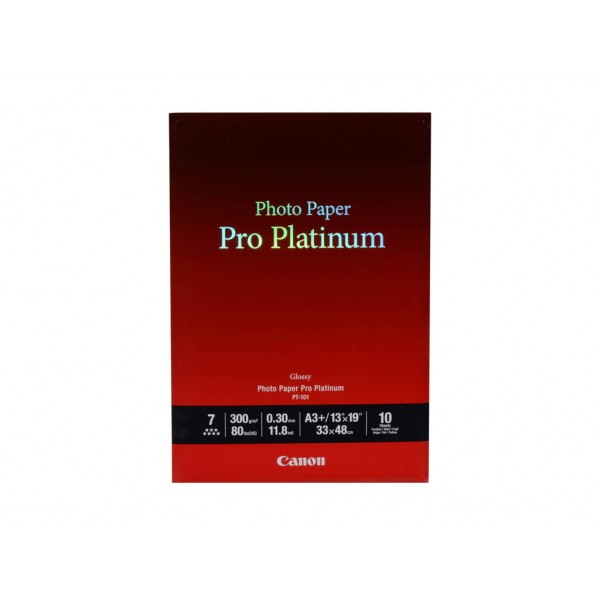 Χαρτί Canon PT-101 Pro Platinum A3+ 300gr/m² 10 sheets (2768B018)