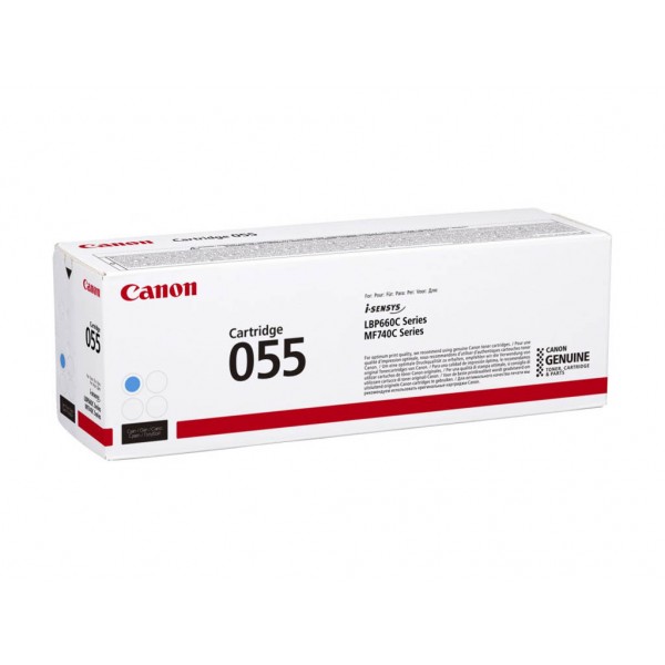 Toner Canon 055 Cyan 2,1k pgs (3015C002)