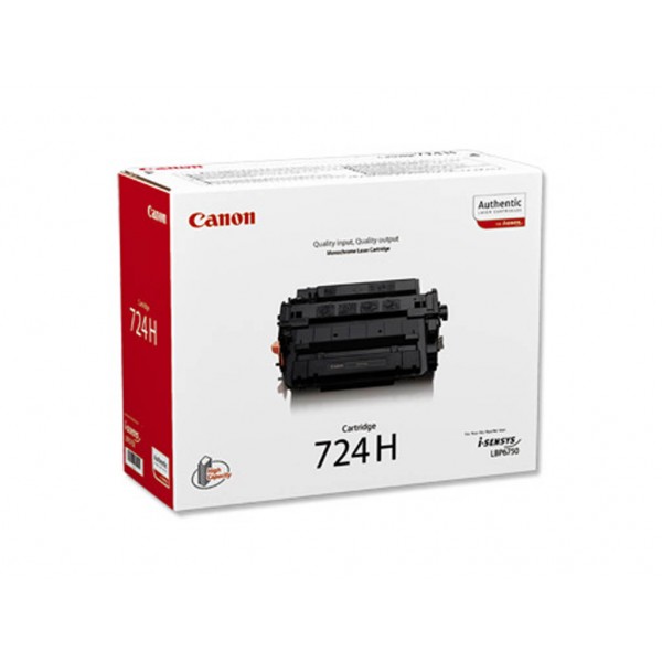 Toner Canon 724H Black 12,5k pgs (3482B002)