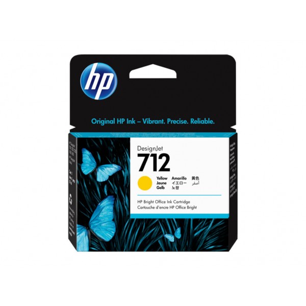 Ink HP 712 Yellow 29ml (3ED69A)