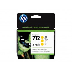 Ink HP 712 3-pack Yellow 29ml (3ED79A)