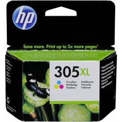 Ink HP 305XL Tri-colour 300 Pgs (3YM63AE)