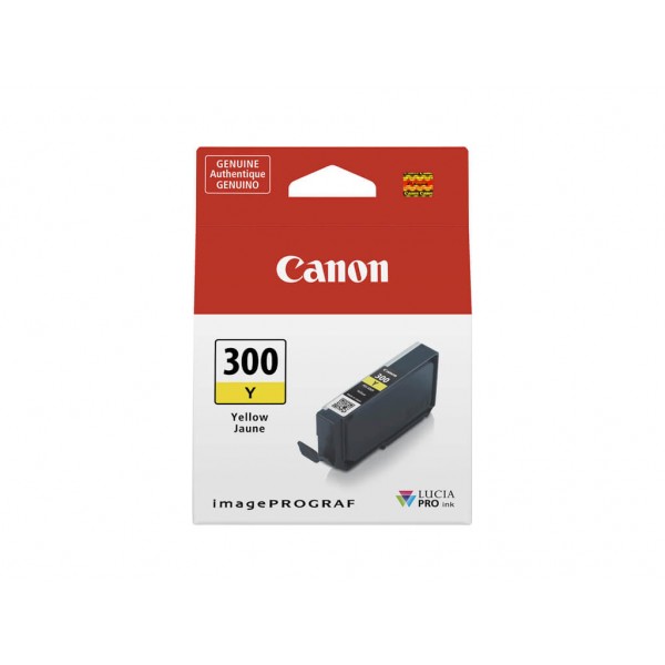 Μελάνι Canon PFI-300Y Pigment Yellow 14 ml (4196C001)