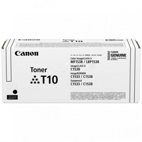 Toner Canon T10 Black 13k pgs (4566C001)