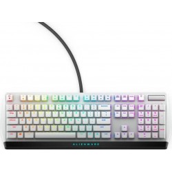 Gaming Keyboard Dell Alienware Mechanical Low Profile RGB - AW510K - Lunar Light Wired EN-US Layout (545-BBCH)