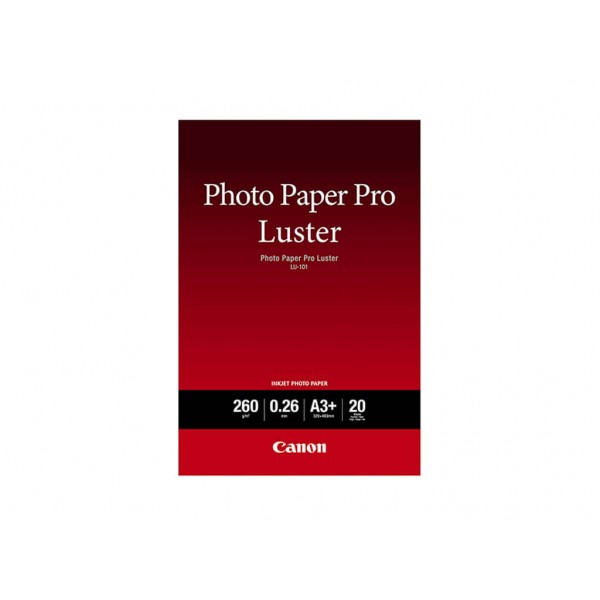 Χαρτί Canon LU-101 Pro Luster A3+ 260gr/m² 20 sheets (6211B008)