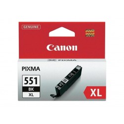 Μελάνι Canon CLI-551BK XL Black 500 pgs (6443B001)