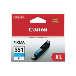 Ink Canon CLI-551C XL Cyan 275 pgs (6444B001)