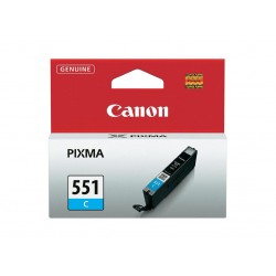 Μελάνι Canon CLI-551C Cyan 121 pgs (6509B001)