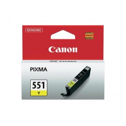 Μελάνι Canon CLI-551Y Yellow 121 pgs (6511B001)
