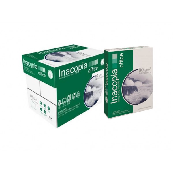 Paper Box Inacopia A4 Office 80gr/m² 5x500 sheets (800-2111)(974404)