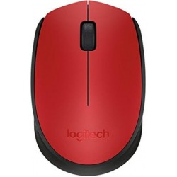Mouse Logitech M171 Red  Wireless Optical (910-004641)