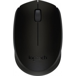 Mouse Logitech B170 Black Wireless Optical (910-004798)