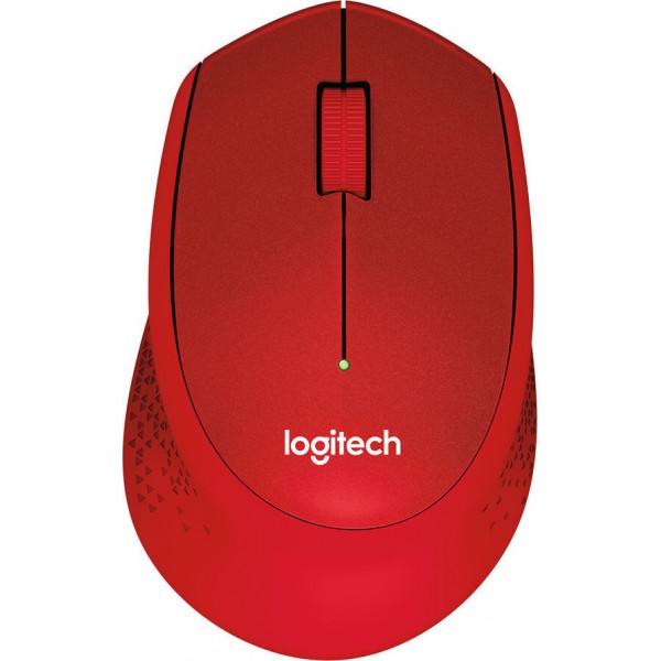 Ποντίκι Logitech M330 Silent PLUS Red  Wireless Optical (910-004911)