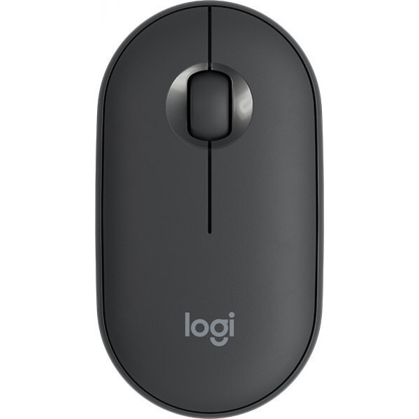 Ποντίκι Logitech M350 Pebble Silver  Bluetooth Optical (910-005718)