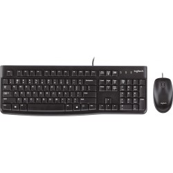 Keyboard & Mouse Logitech MK120  Wired GR Layout (920-002541)