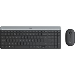 Keyboard & Mouse Logitech MK470 Black Wireless EN-US Layout (920-009204)