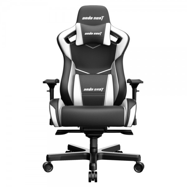 Gaming Chair Anda Seat AD12XL KAISER-II Black-White (AD12XL-07-BW-PV-W01)