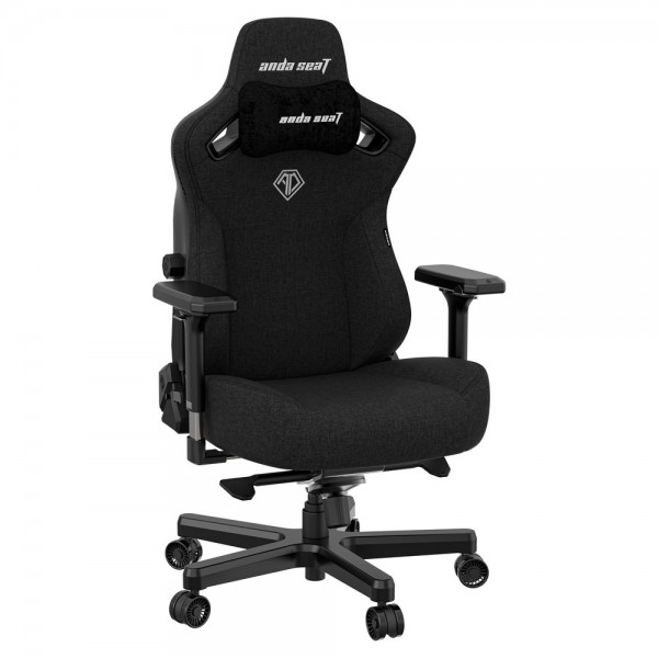 Gaming Καρέκλα Anda Seat KAISER-3 Large Black Fabric (AD12YDC-L-01-B-CF)