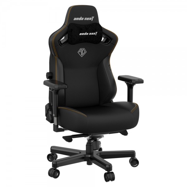 Gaming Καρέκλα Anda Seat KAISER-3 Large Black (AD12YDC-L-01-B-PVC)