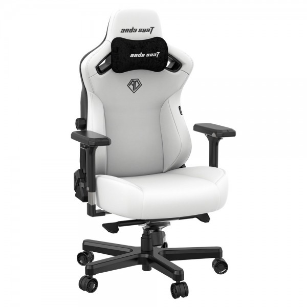 Gaming Καρέκλα Anda Seat KAISER-3 Large White (AD12YDC-L-01-W-PVC)