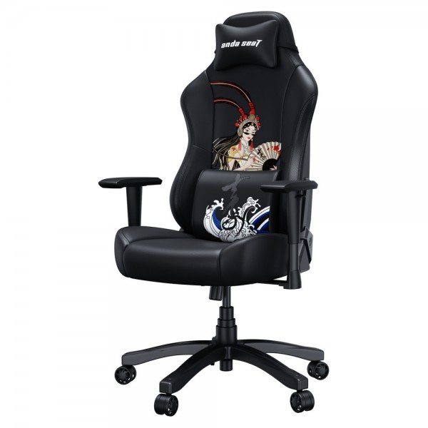 Gaming Καρέκλα Anda Seat PHANTOM-3 OPERA Edition Large Black (AD18Y-15-B-PV C-B01)