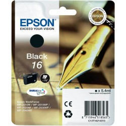 Μελάνι Epson T1621 Black 5.4ml (C13T16214012)