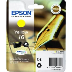 Μελάνι Epson T1624 Yellow 3.1ml (C13T16244012)