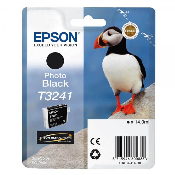 Μελάνι Epson Photo Black T3241 14ml (C13T32414010)
