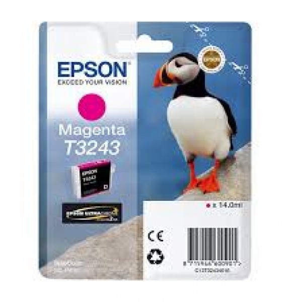 Μελάνι Epson Magenta T3243 14ml (C13T32434010)