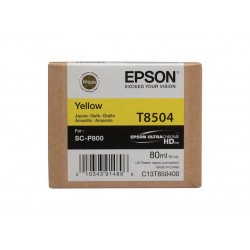 Μελάνι Epson Yellow T8504 Pigment 80ml (C13T850400)