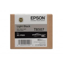 Μελάνι Epson Light Black T8507 Pigment 80ml (C13T850700)