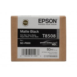 Μελάνι Epson Matte Black T8508 Pigment 80ml (C13T850800)