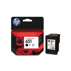 Μελάνι HP 651 Black 600 Pgs (C2P10AE)