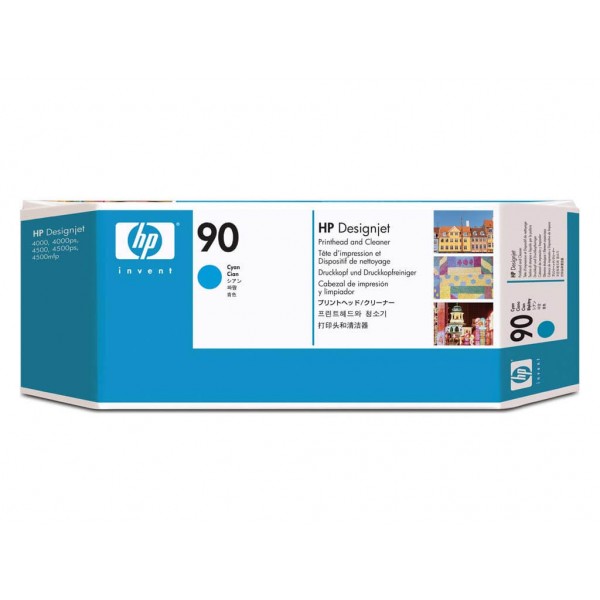 Printhead and Cleaner HP 90 Cyan (C5055A)