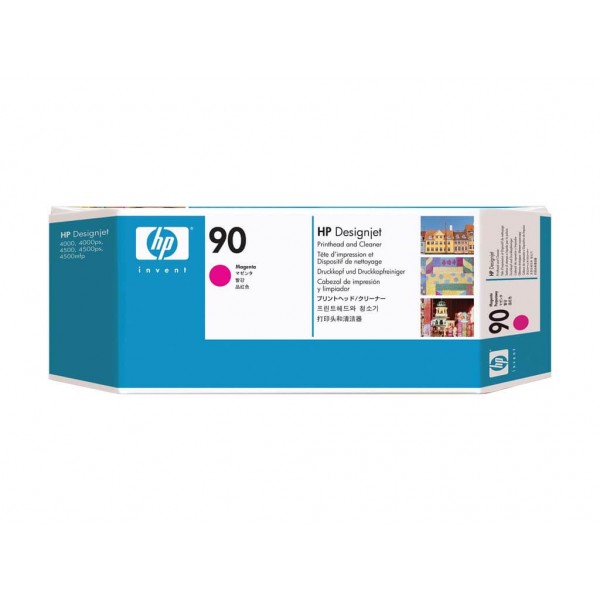 Printhead and Cleaner HP 90 Magenta (C5056A)
