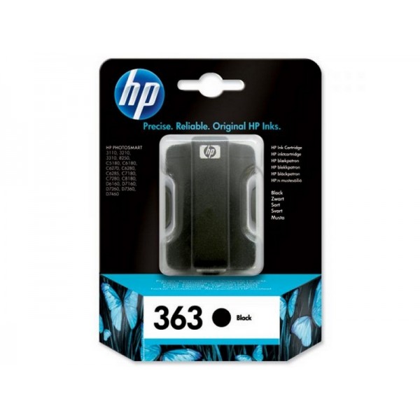 Μελάνι HP 363 Black Cartridge Vivera Ink, 410 Pgs (C8721EE)