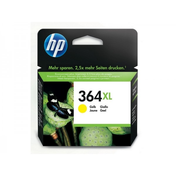 Μελάνι HP 364XL Yellow Cartridge Vivera Ink, 750 Pgs (CB325EE)